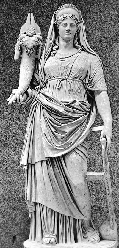 The goddess of Fortune